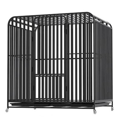 China Breathable High Quality Stainless Steel Wire Mesh Dog Cage Large Dog Cage for sale