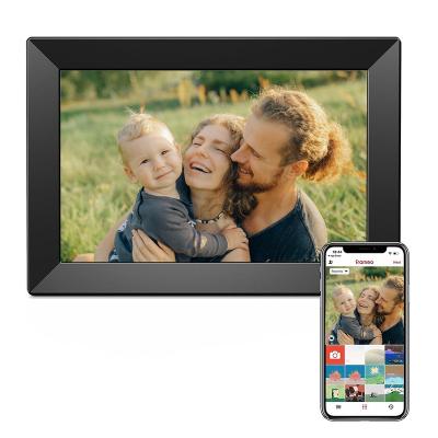 China Wifi Android RK3126C Wall Mount 720p 1080p hd 101 inch digital photo frames wifi with touch screen mp3 time for sale