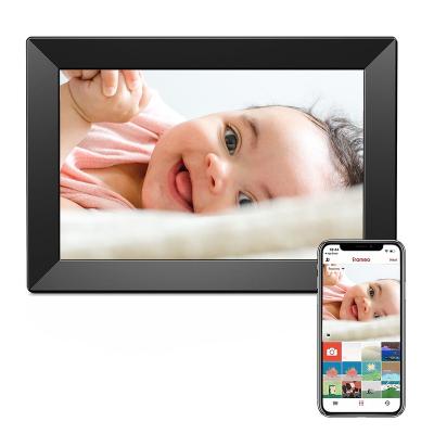 China Wifi Android RK3126C acyrlic10 inch vertical digital photo frame visual picture frame with touch screen frameo app for sale