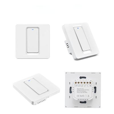 China Smart Wi-Fi Ble Switch Wi-Fi Ble Wifi And Neutral Wire Required 1 Band Works With Alexa Google Assistant for sale