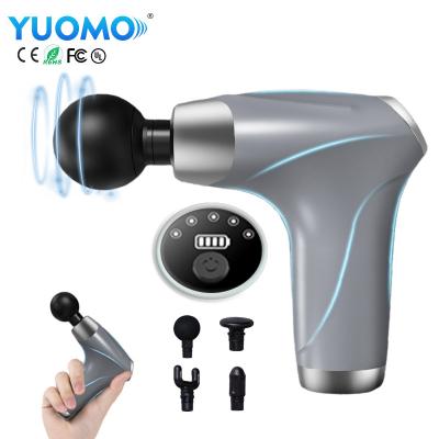 China 2022 New Body Manufacturer Muscle Body Massager Gun LCD Small Product Private Label Massage/Deep Tissue Passionate Mini Massage Gun for sale