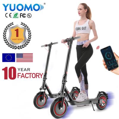 China Unisex Fast Self-balancing 2 wheel folding electric scooters for the elderly/powerful foldable portable electric scooter 350w for adult for sale