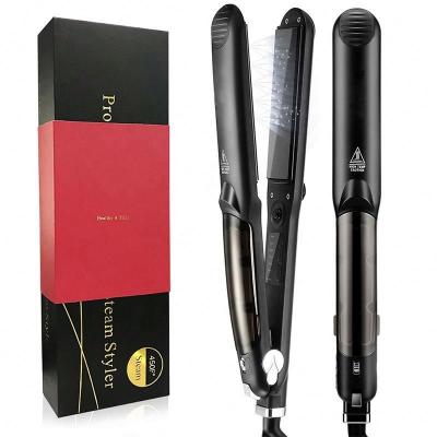 China Outdoor Best Selling Flat Iron Professional Bling Steam Hair Straightener for sale