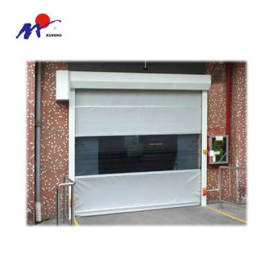 China Sound Insulation Commercial Heat Preservation Interior PVC Roller Shutter High Speed ​​Door for sale