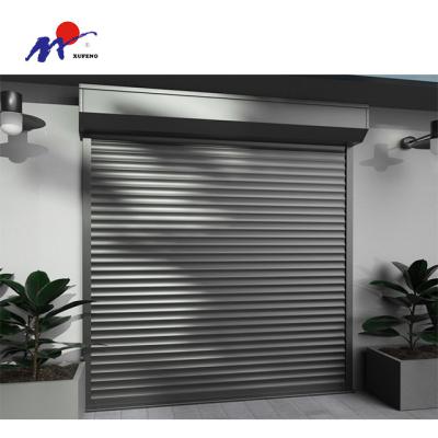 China Heat Insulation Customized Industrial Automatic Roll Workshop Aluminum Roller Door for sale