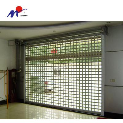 China Exterior Regular Heat Insulation Garage Doors Motors Aluminum Transparent Rolling Shutter for sale