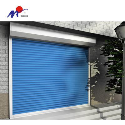 China Exterior Heat Insulation Automatic Garage Doors Motors Aluminum Alloy Roller Shutter For Villa for sale