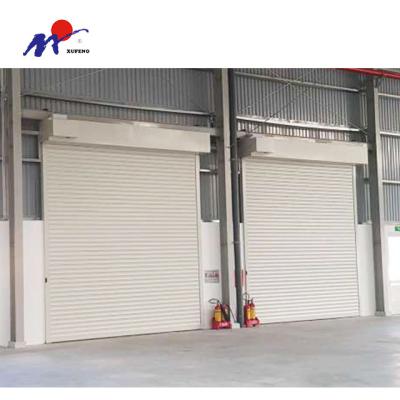 China Modern Electric Security Automatic Steel Insulated Aluminum Windproof Roll Up Door Rolling Door for sale