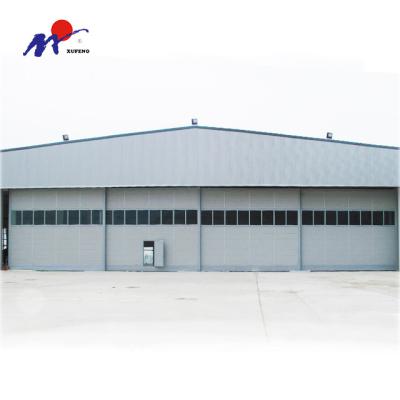 China Modern Automatic Aircraft Hangar Door Electric Sliding Door Panel Hardware for sale