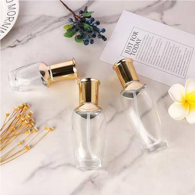 China Silk Screen Printing Or Other Luxury Luxury Serum Oil Skin Care Glass Cosmetic Bottle Set Cosmetic Jars And Bottle for sale