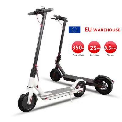 China EU Warehouse 36V10AH 350W Unisex Foldable E Scooter 8.5 Inch Aluminum Frame Electric Scooter for sale