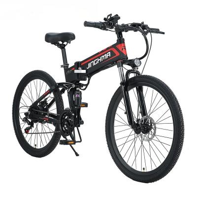 China Europe Warehouse 800W Aluminum Alloy 26 Inch Mountain Bike Electric Bike Dual Batteries Electric Bicycle for sale