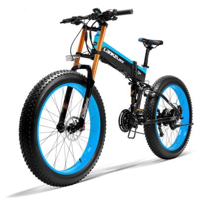 China Aluminum alloy new style ebike mountain folding electric bicycle 1000w 48v e bike UK warehouse 26 inch aluminum alloy mtb cycle for adult for sale