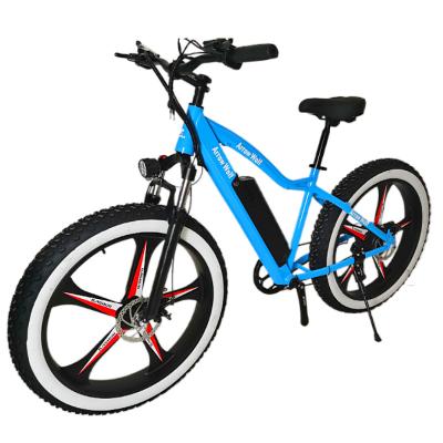 China Aviation aluminum alloy folding mountain bike 48V 1000W lithium battery electric snowmobile moped for sale