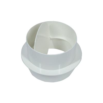 China Air Duct Connecto Product HVAC System Check Valve Air Duct Connector Plastic Spring Hose Fitting for sale