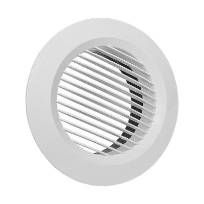 China Modern Decorative Grille ABS Plastic HVAC Air Conditioner Exhaust Vent Outlet Grill Ventilation Air Supply Ceiling Diffuser for sale