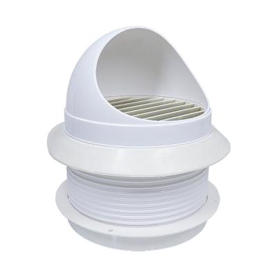 China Durable Air Conditioner Duct Hood Air Outlet Vent Grille Round Wall Mounted Vent Diffuser for sale