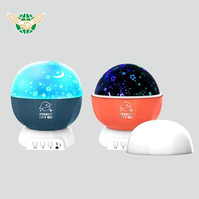 China With music and light new style baby led rotating magic star moon night light projector lamp with music for sale