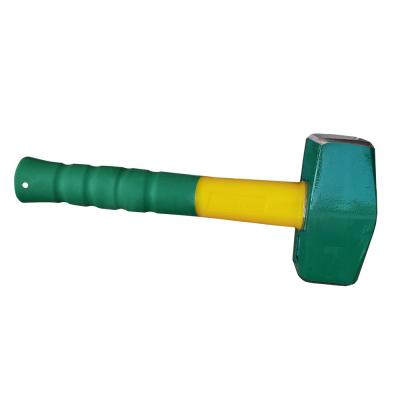 China HSF3028 Hammer Stoning lump with 28cm fiberglass handle for sale