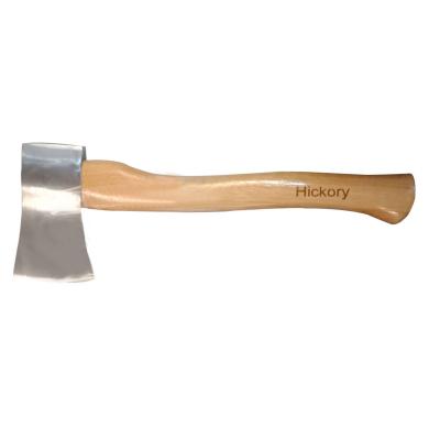 China AW38152 steel forged metal axes hatchets with wood handle used for felling for sale