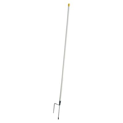 China FP002 plastic fiberglass posts electric fencing paddock single step 110cm galvanized ground nail for sale