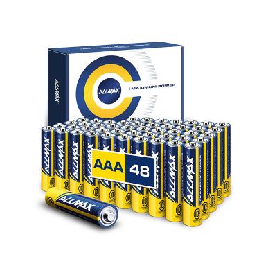 China Sp4-48 Max Power Lr03 1.5V AC Home Size Appliance Allmax Alkaline Batteries for sale