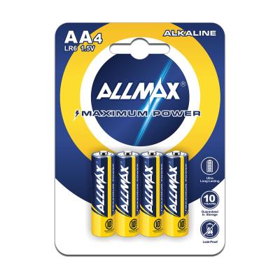 China B4-48 Appliance Allmax Home Max Power Lr6 1.5V AA Alkaline Batteries for sale