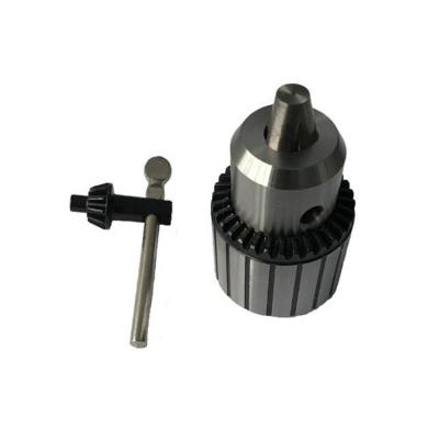 China 3 Jaw Keyless Drill Chuck 13mm voor freesmachine met draad & coniper gemonteerd Te koop