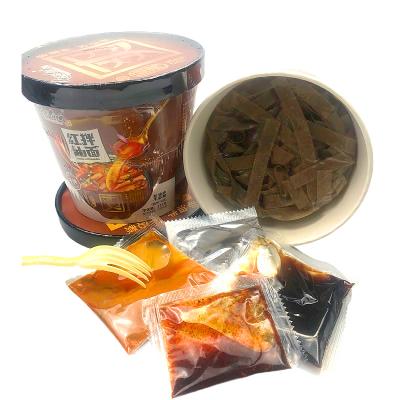 China Low-Sodium 3-5minute Cooking Time Smooth Taste Authentic Vegan Chinese Noodles Instant for sale