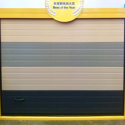 China Modern garage door available in a variety of custom colors for sale