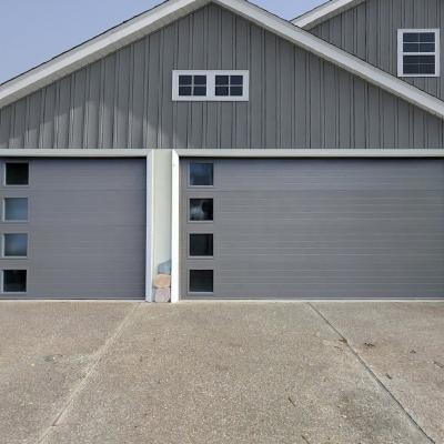 China Different design of modern garage door for sale