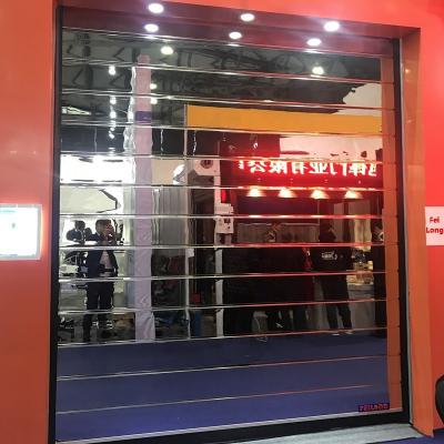 China Modern Stainless Steel High Speed ​​Door -- Mirror Finished Surface Available for sale