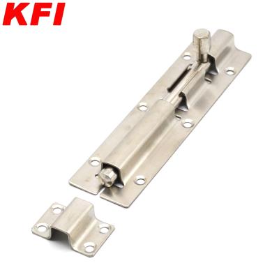 China Stainless Steel Industrial Door Hardware Door Construction Barrel Bolt Turn Flush Bolt for sale