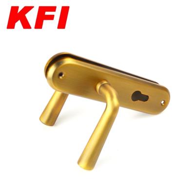 China Modern Gorgeous Residential External Internal Door Handle Lock for sale