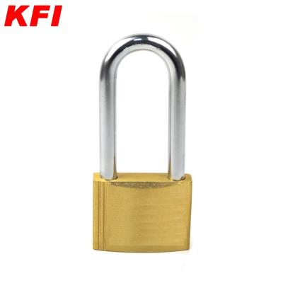 China 2020 Brass Imitate Gold Color Lock Security Iron Brass Padlocks With 2 Keys For Desk Drawer for sale