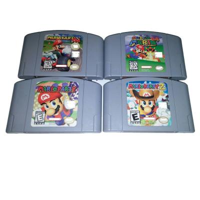 China Cool Video Game Game N64 English System Classic Game N64 Mario for sale