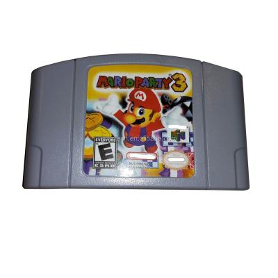 China 2017 Best-Selling Retro Video Game N64 Game Mario Party Game for sale