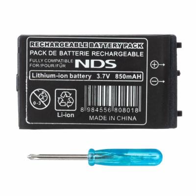 China Rechargeable Battery 850mAh Rechargeable Battery For Nintendo DS NDS NTR-003 NTR-001 With Tool for sale