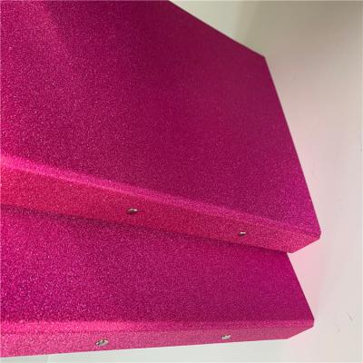 China High Quality Paper Promotion Personalize High Quality Custom Glitter 3 Ring Binder for sale