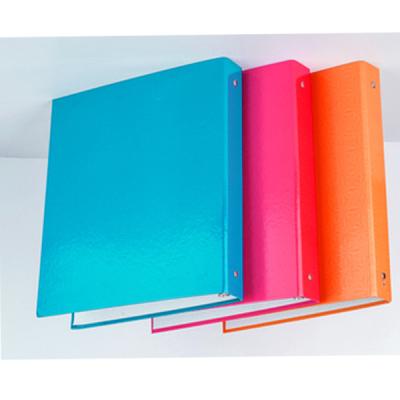 China Popular Stationary Cardboard A4 File Folder Office Paper PP Ring Binder Lever Arch File for School for sale