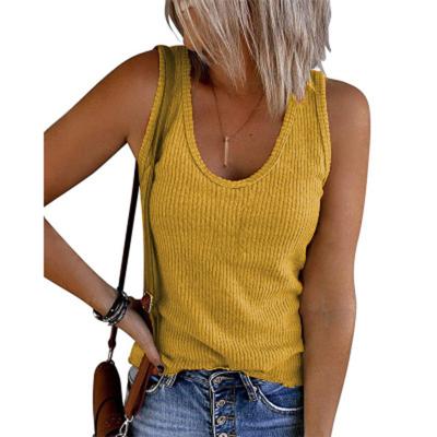 China Plus Size Tank Tops Summer Women Breathable Vest Ladies T-shirts Sleeveless Simple Tank Tops for sale