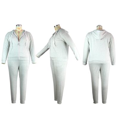 China Wholesale Clothing Anti-Static Drop 2 Piece Women Outfit Sweaters Jogging Set For Women Sweatsuit Set for sale