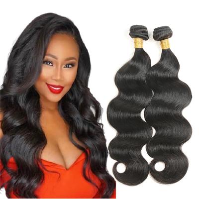 China Wholesale Good Quality Unprocessed Human Virgin Hair Brazilian Mink Extension Body Wave Human Hair Bundle, Cuticle Aligned Hair Vendor for sale