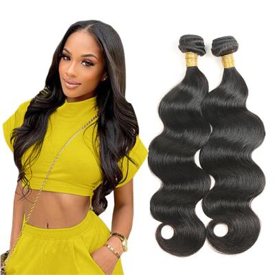 China Brazilian Virgin Hair Body Wave Body Wave Hair Bundles Remy Human Weave Hair Extensions 100% 3 Bundles Natural Color for sale