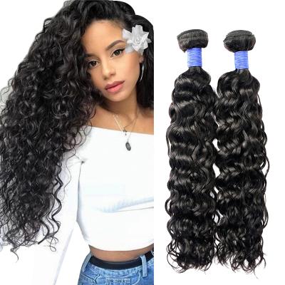 China Water Wave Beauty Wholesale 100% Virgin Hair Extension Cuticle Aligned Brazilian Hair Wave Vendors Hair Weave Bundles for sale