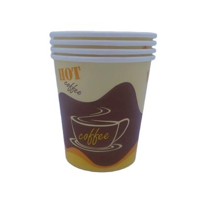 China Disposable White Disposable Paper Cup Coffee Paper Cup For Cappuccino Mocha Tea Cup for sale