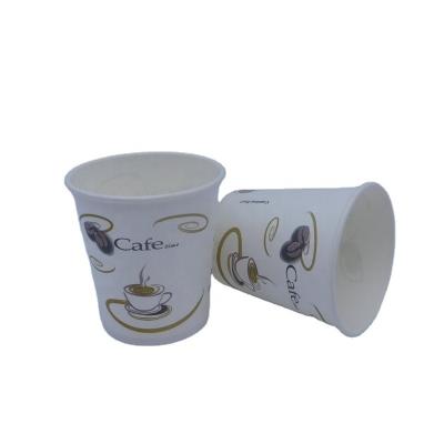 China Single Wall Disposable Paper Glass Paper Cups Paper Cups Wholesale Price Coffee Cups Single Wall Disposable Tea Cup for sale