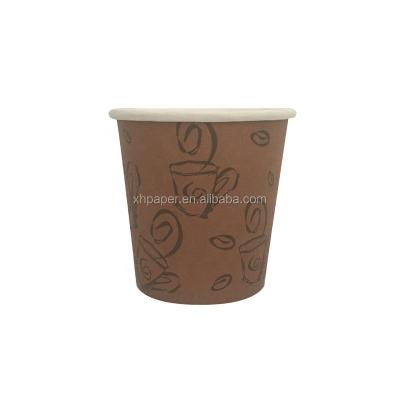 China Disposable Guaranteed Quality Party Paper Cups Food Packaging Boxes With Handled Coffee Paper Cup for sale