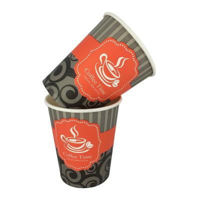 China Quality Glass Disposable Guaranteed PE Coated Printed Paper Vending Machines Coffee Cup for sale