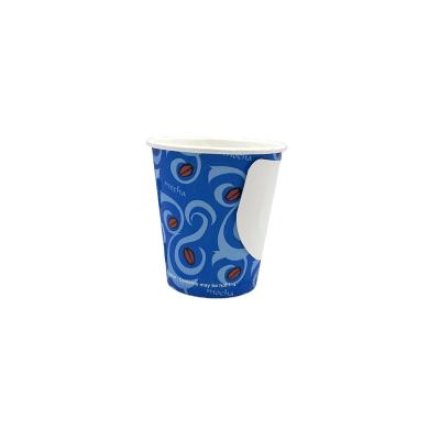 China Quality Disposable Guaranteed Coffee Cup With Handled Mocha Cup Cardboard Cup for sale